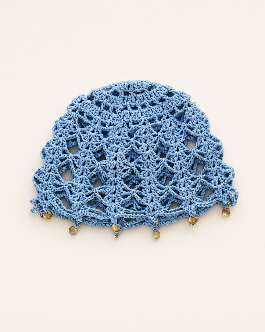 Mesh Hat Azzurro Mare